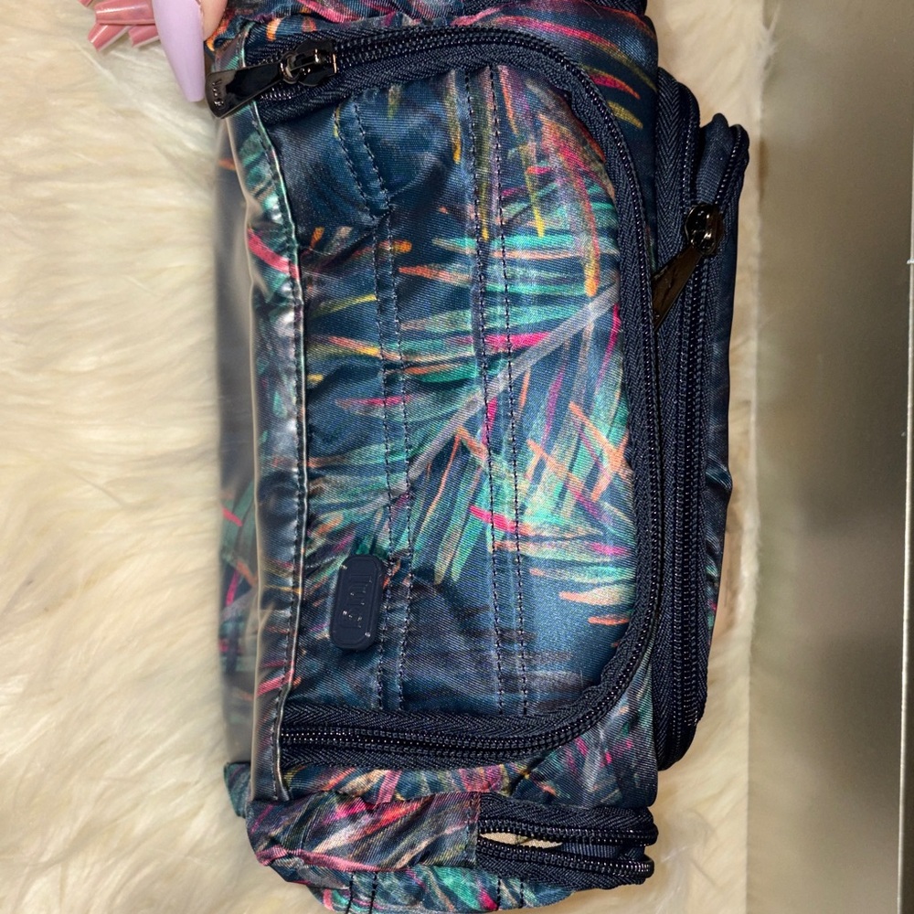 Lug Multicolor Patterned cosmetic case NWT - image 1